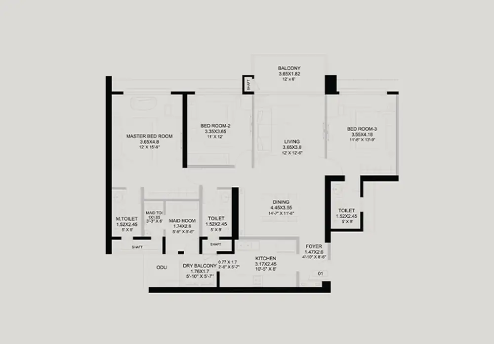 3 BHK